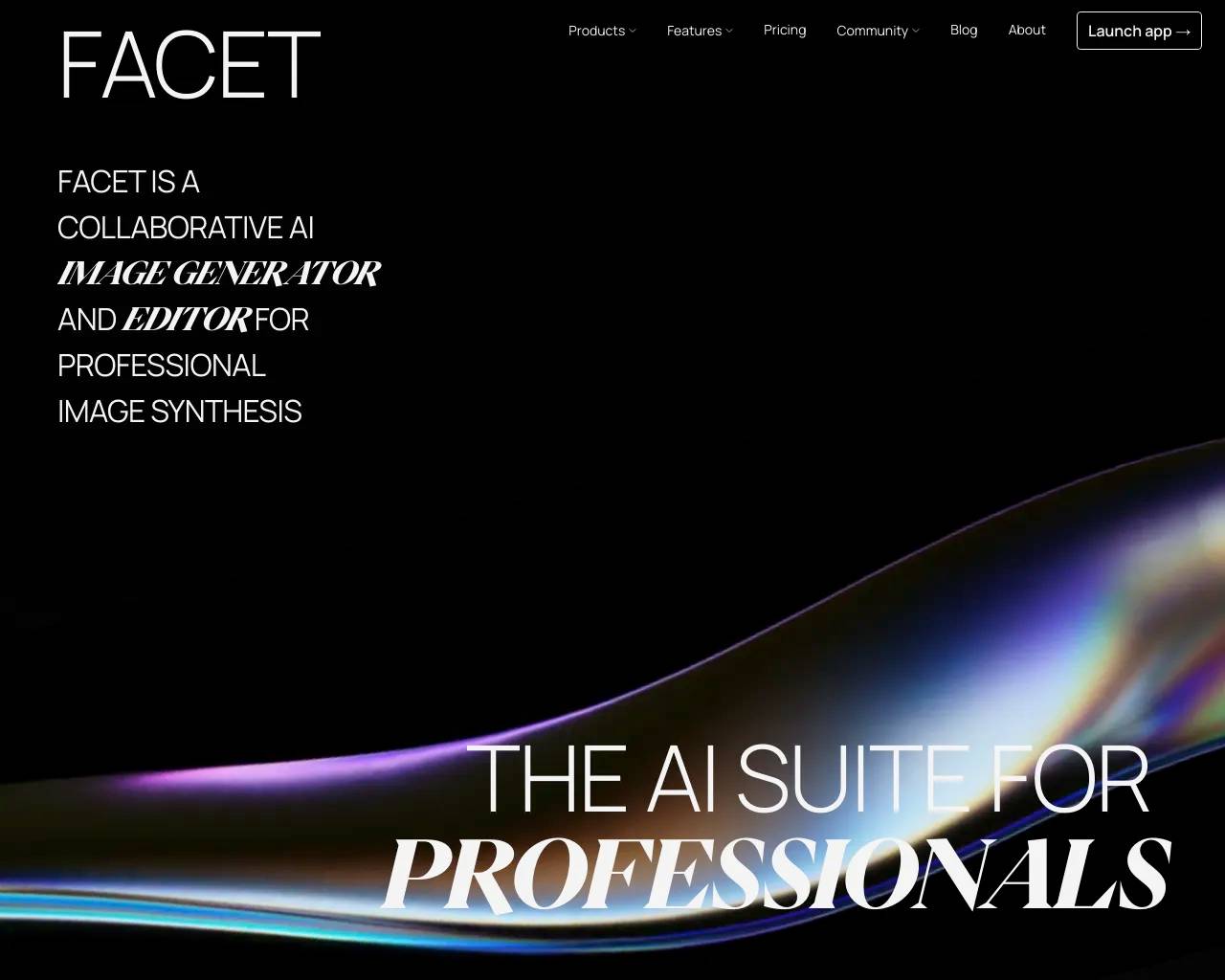 Facet 2 0 screenshot