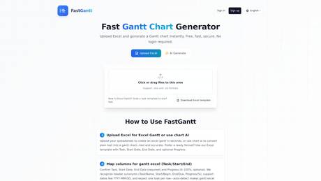 FastGantt screenshot