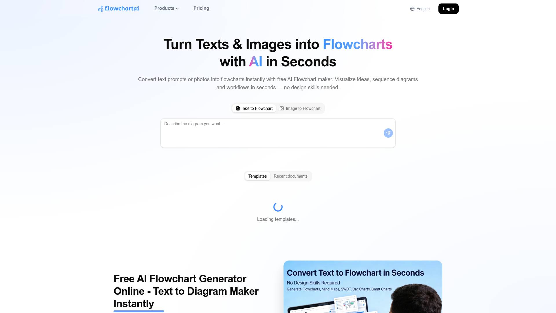 FlowchartAI screenshot