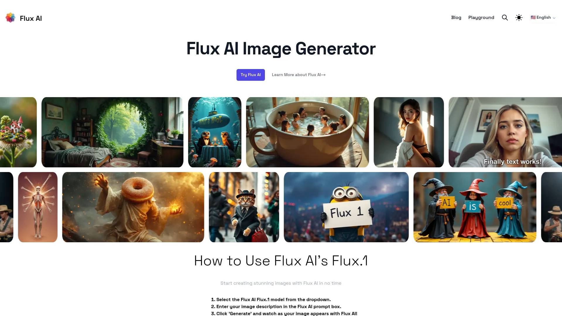 Flux AI: Image Generator With Flux.1