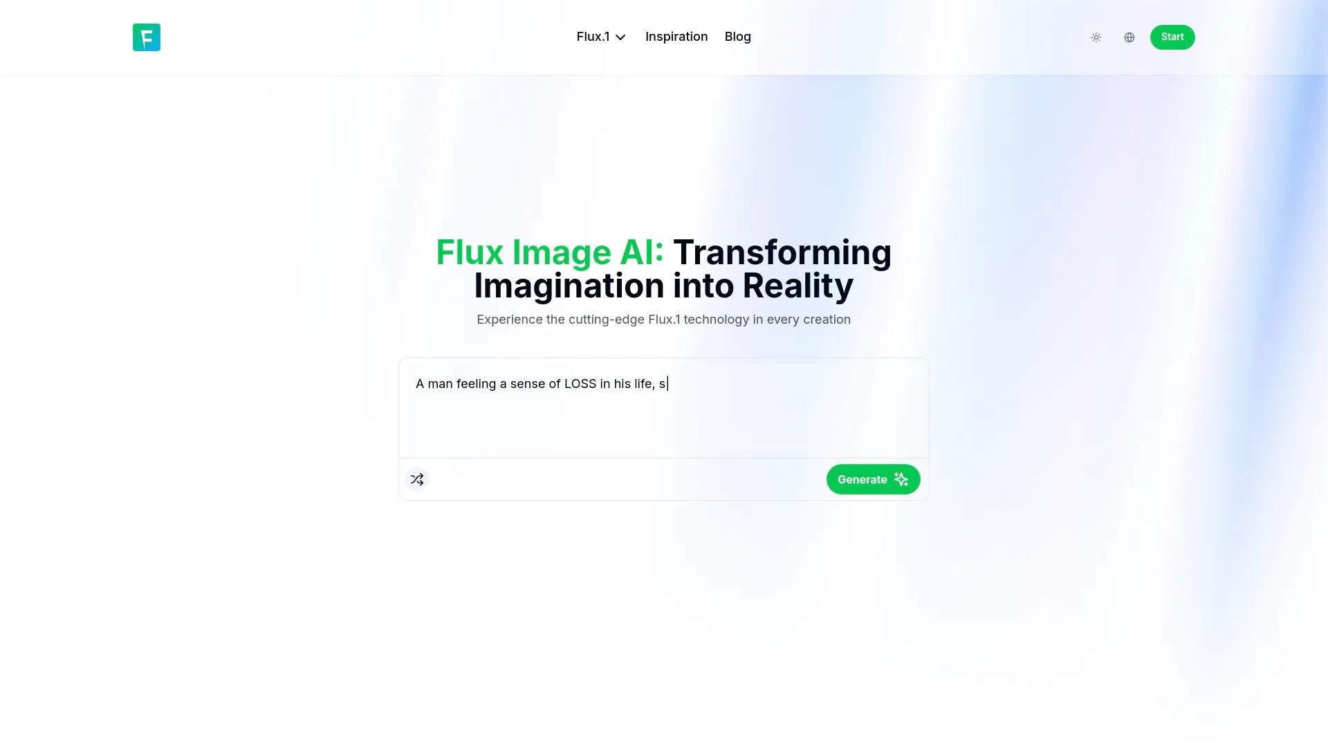 Flux Image AI screenshot