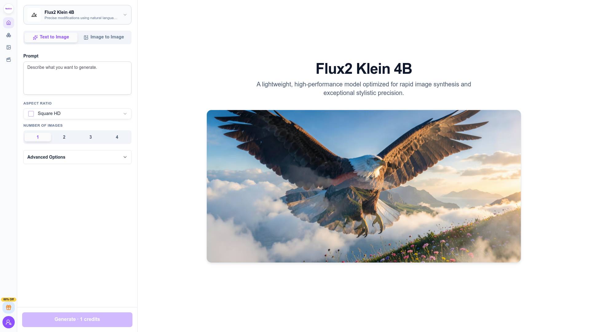 Flux Klein
