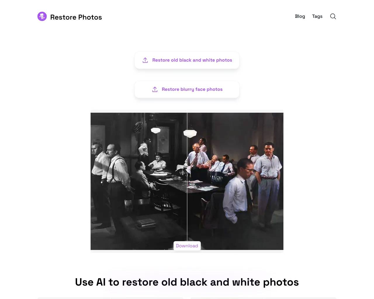 Free Restore Photos