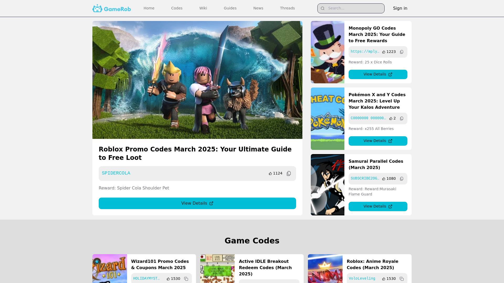Game Rob screenshot