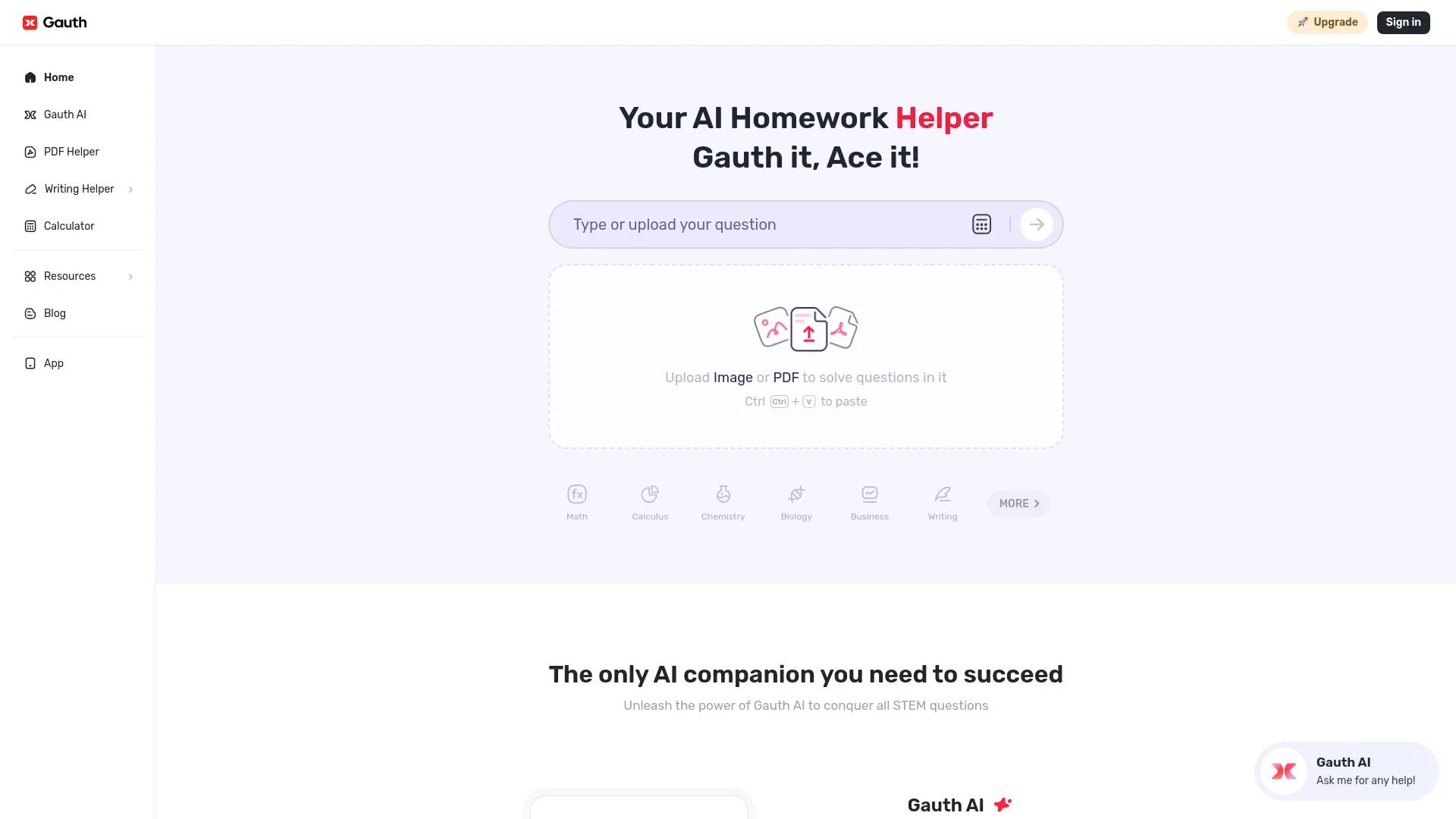 Gauth screenshot