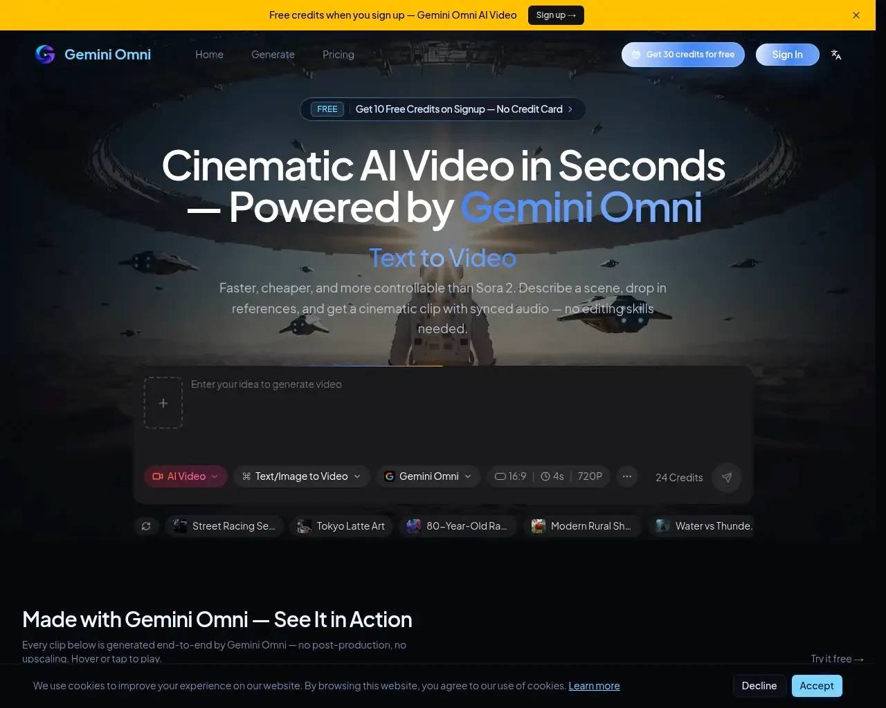 Gemini Omni screenshot