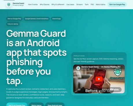 Gemma Guard screenshot