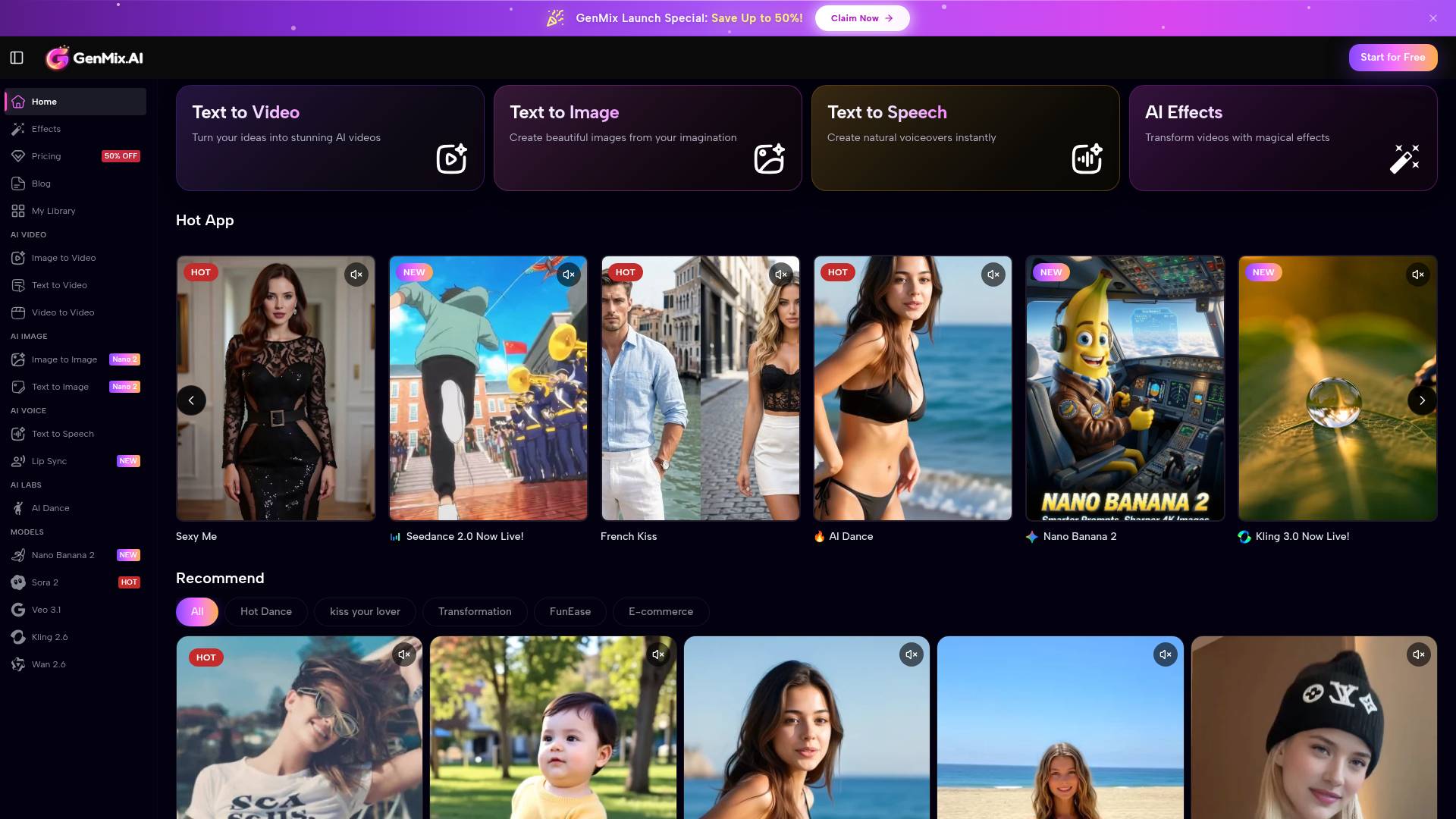 GenMix AI screenshot