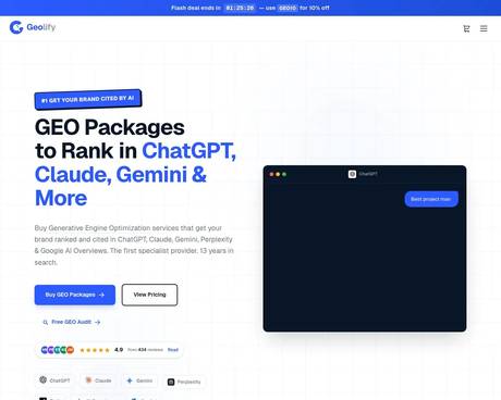 Geolify screenshot