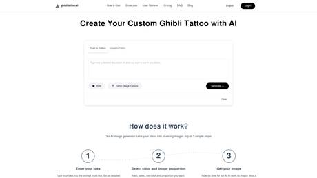 ghiblitattoo.ai screenshot