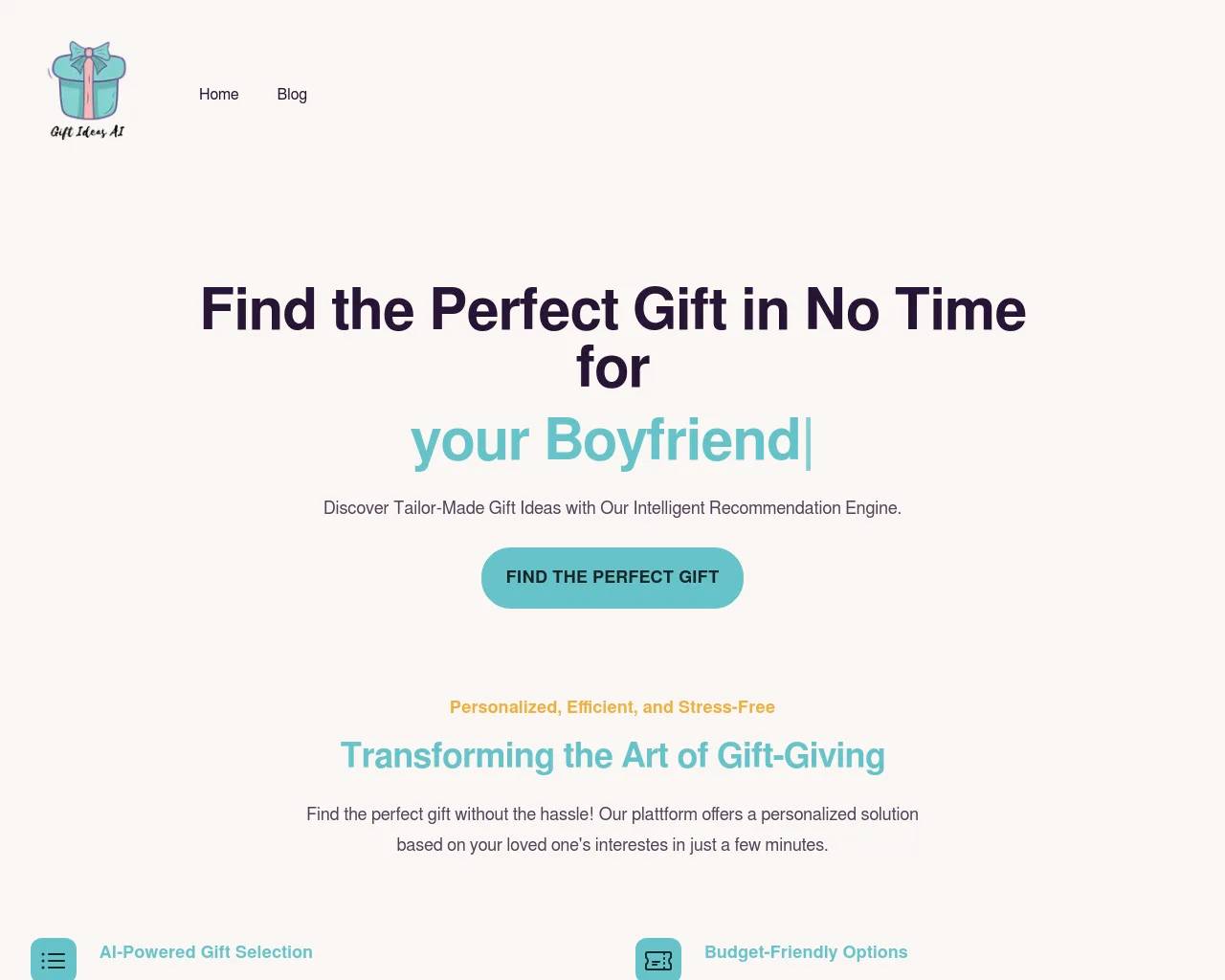 Gift Ideas AI