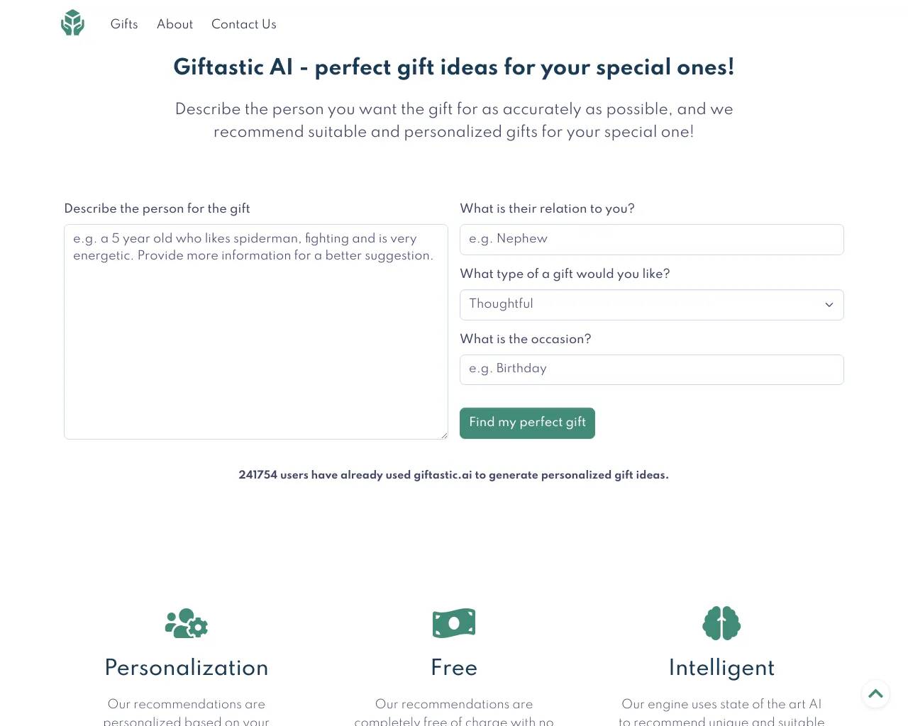 Giftastic AI