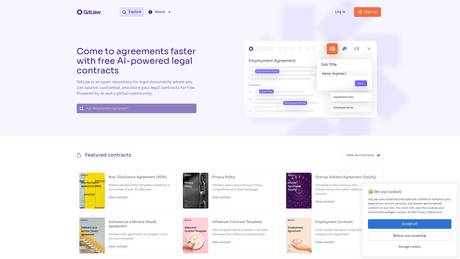 Gitlaw screenshot