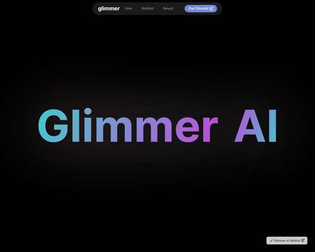 Glimmer AI screenshot