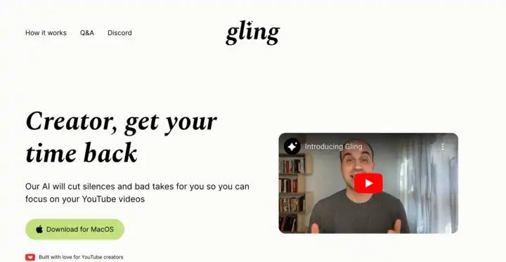 Gling screenshot