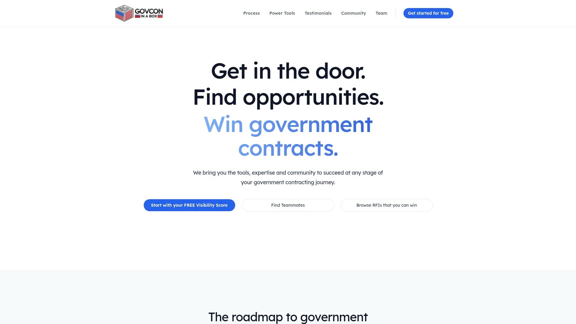 GovCon in a Box screenshot