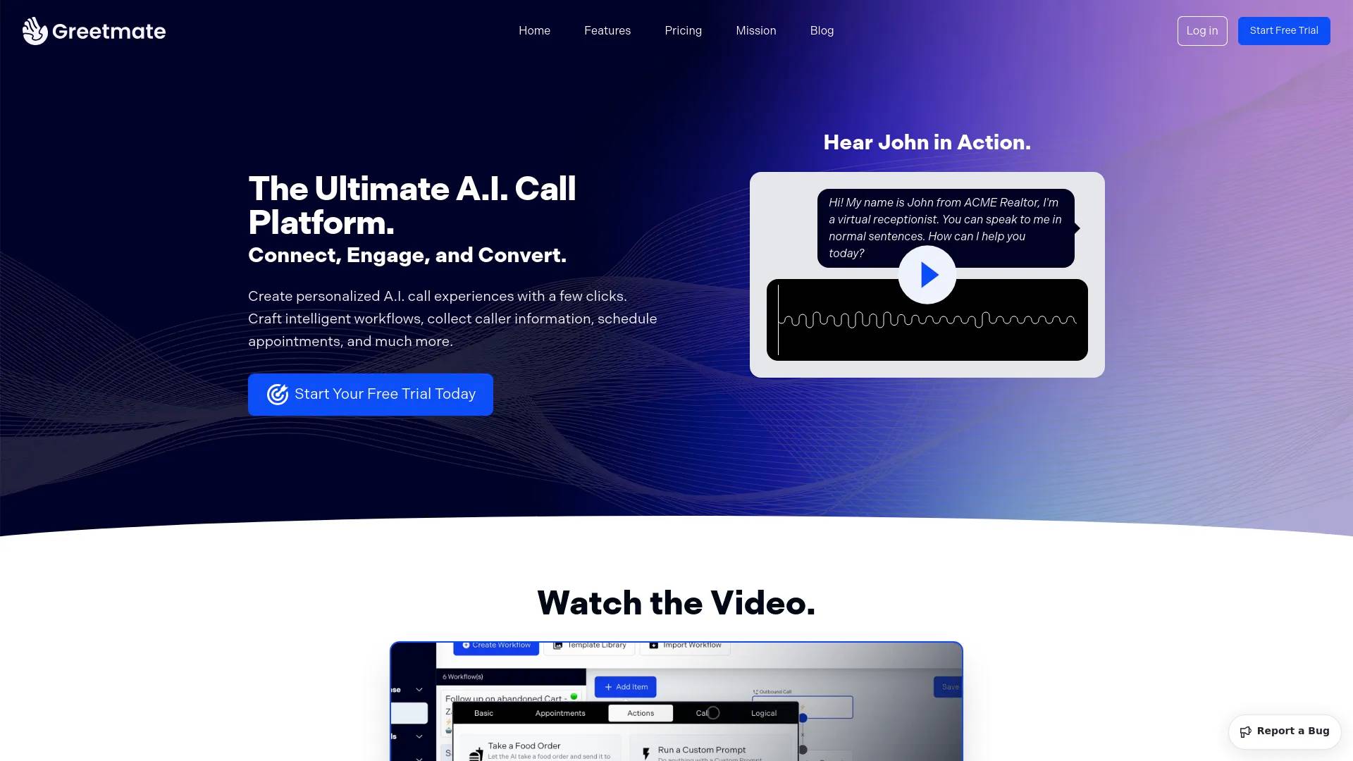 Greetmate.ai screenshot