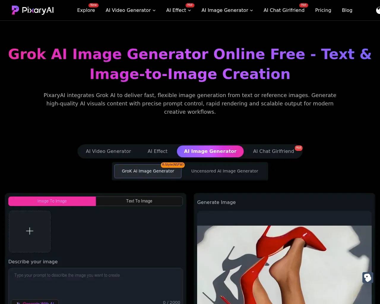 Grok AI Image Generator