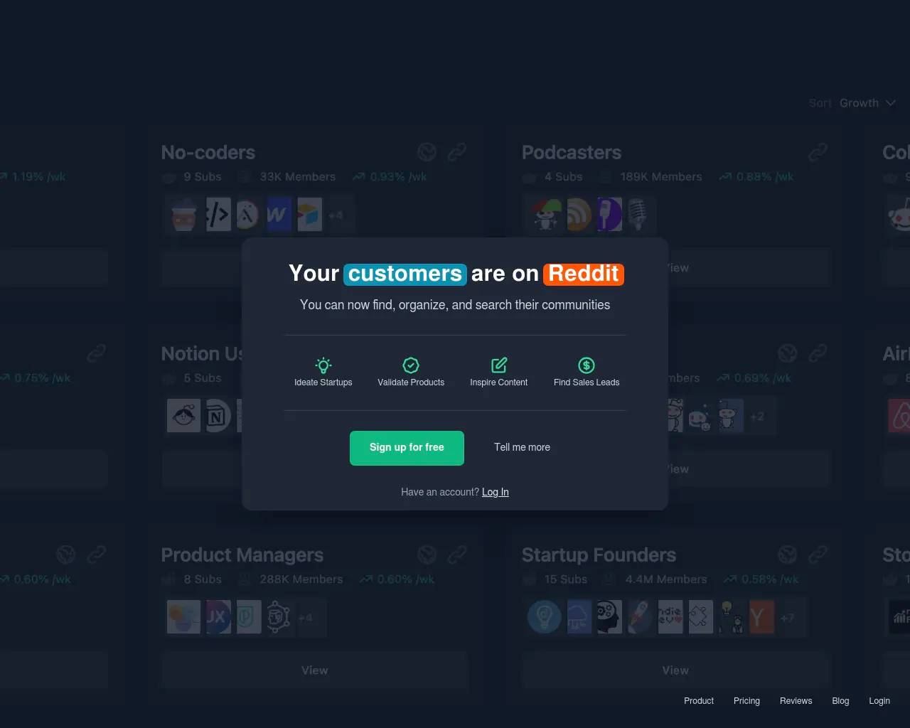 GummySearch screenshot