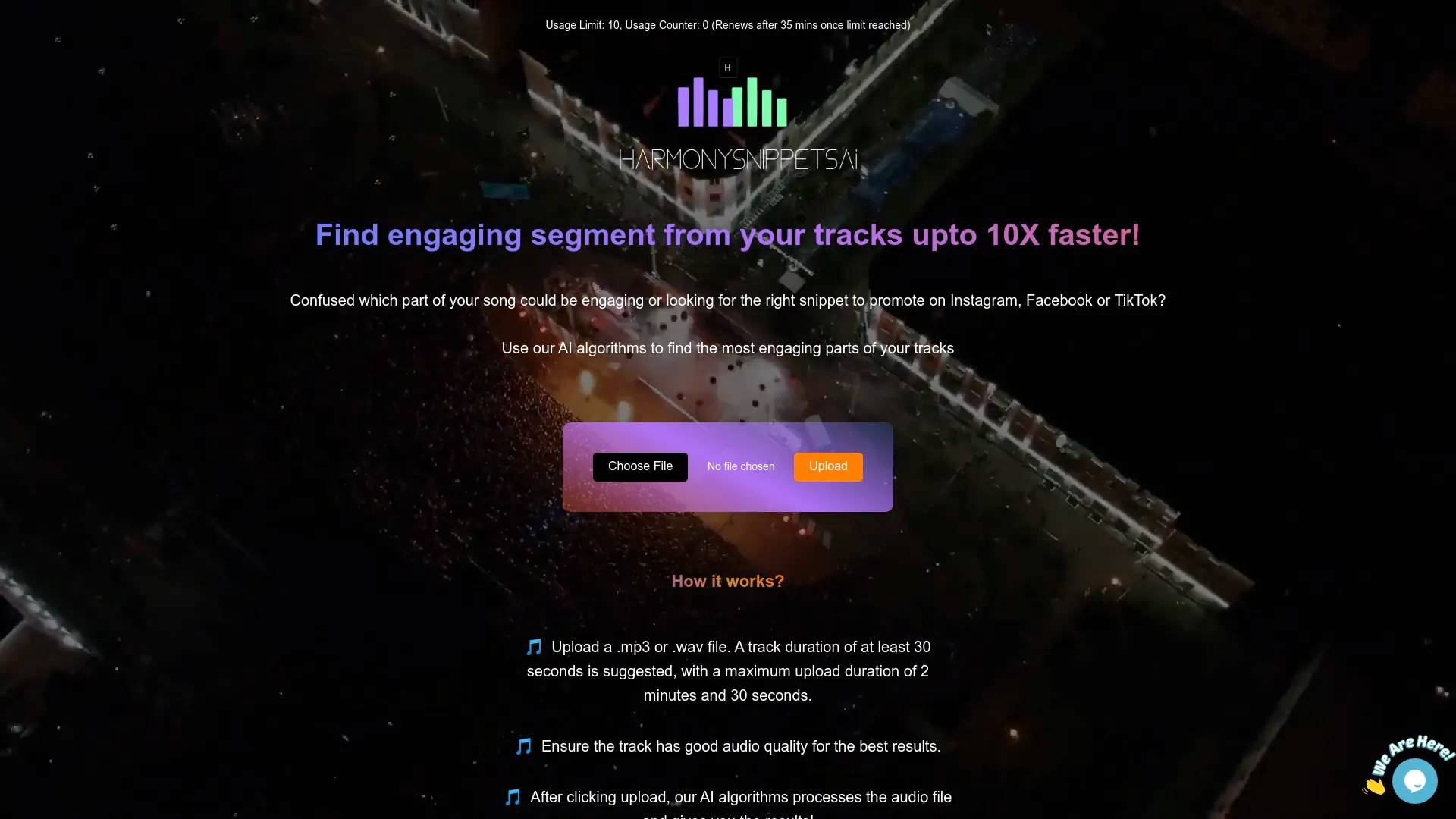 HarmonySnippetsAI screenshot