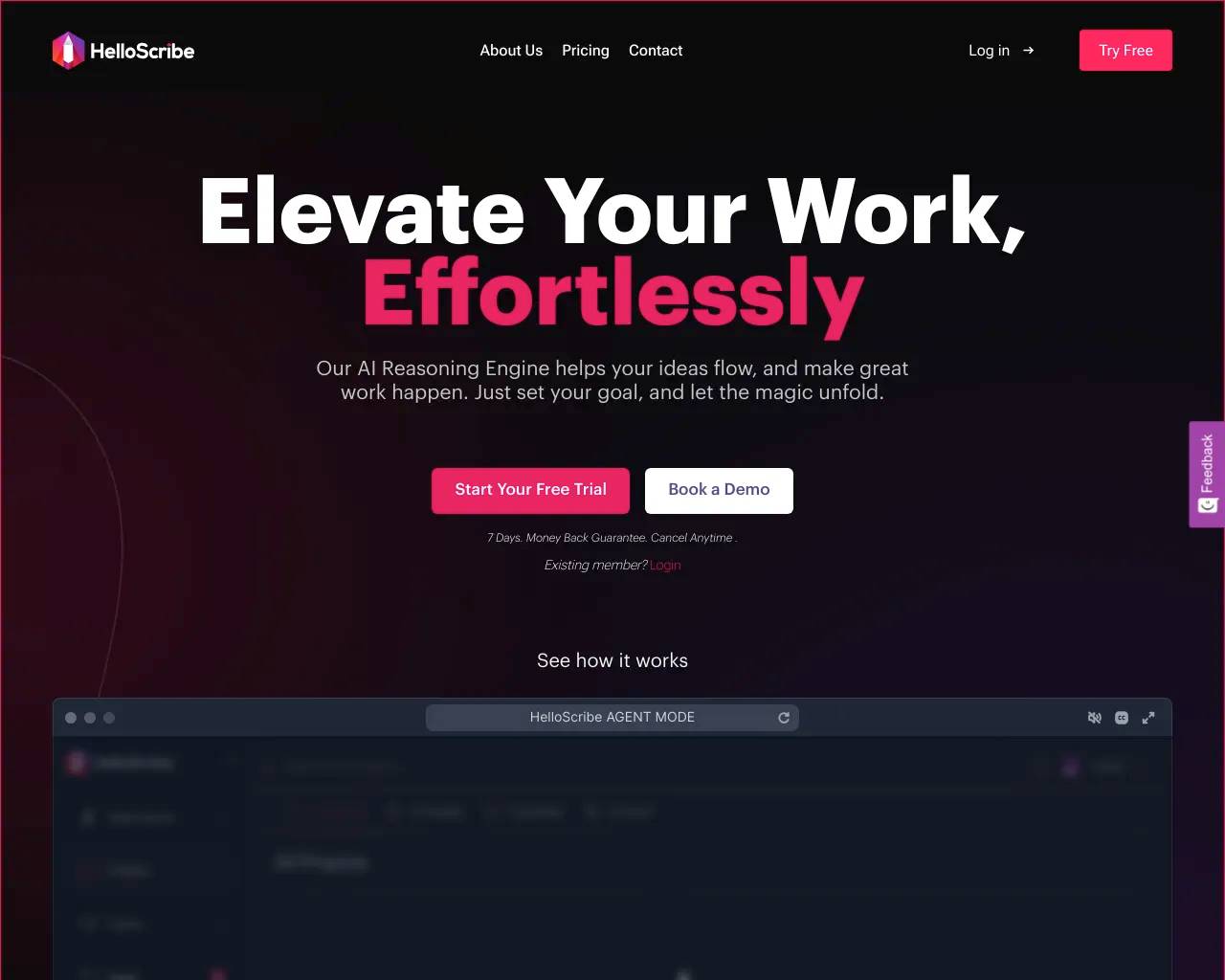 HelloScribe screenshot