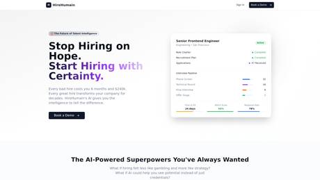HireHumain screenshot