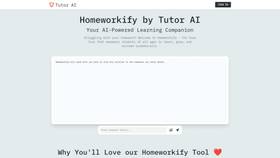 Homeworkify by Tutor AI screenshot