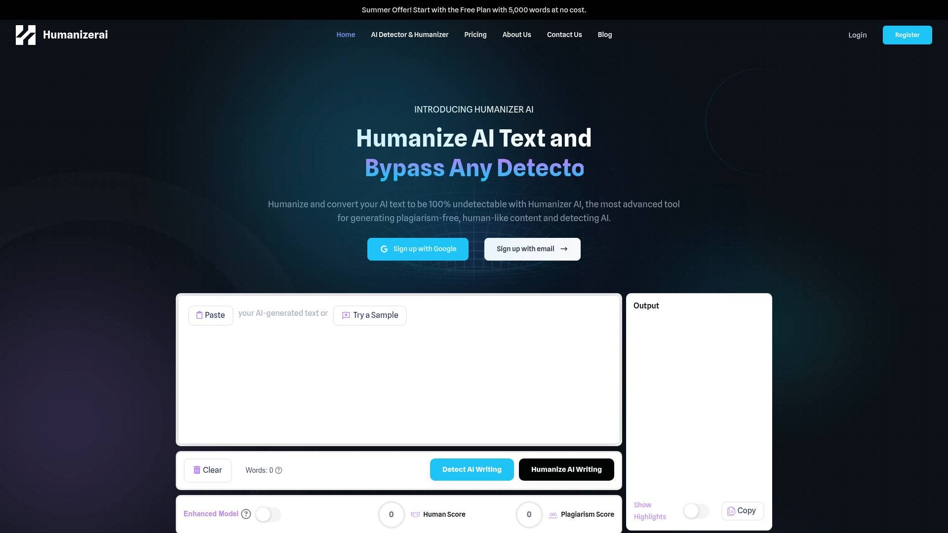 Humanizer AI screenshot