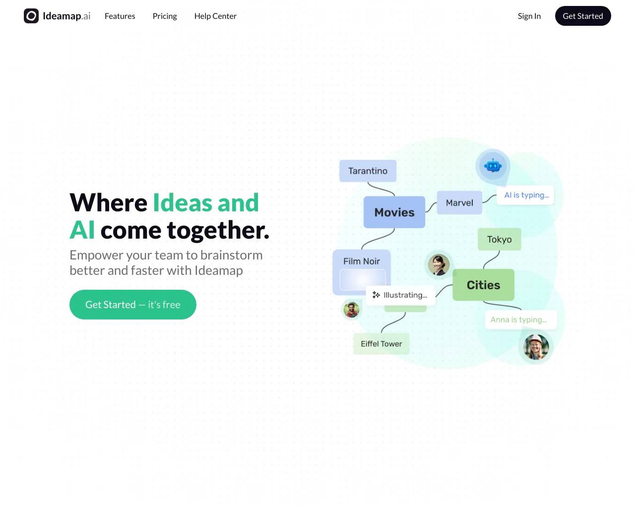 Ideamap screenshot