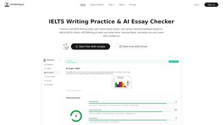 IELTSWritingAI screenshot