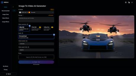 IMAGE TO VIDEO - KOOX AI screenshot