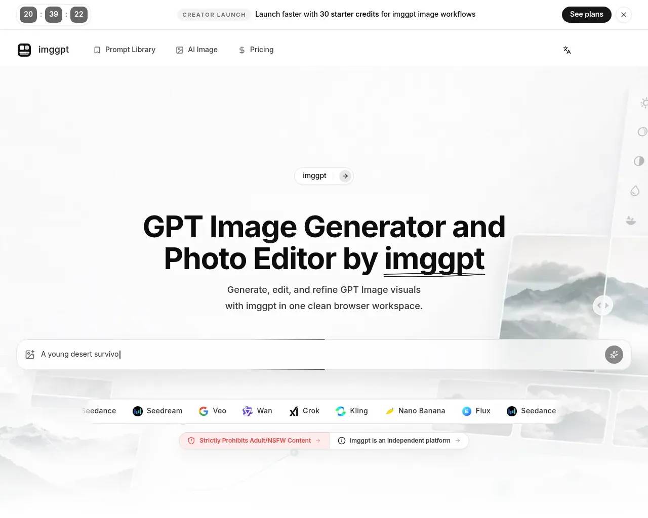 Imggpt screenshot