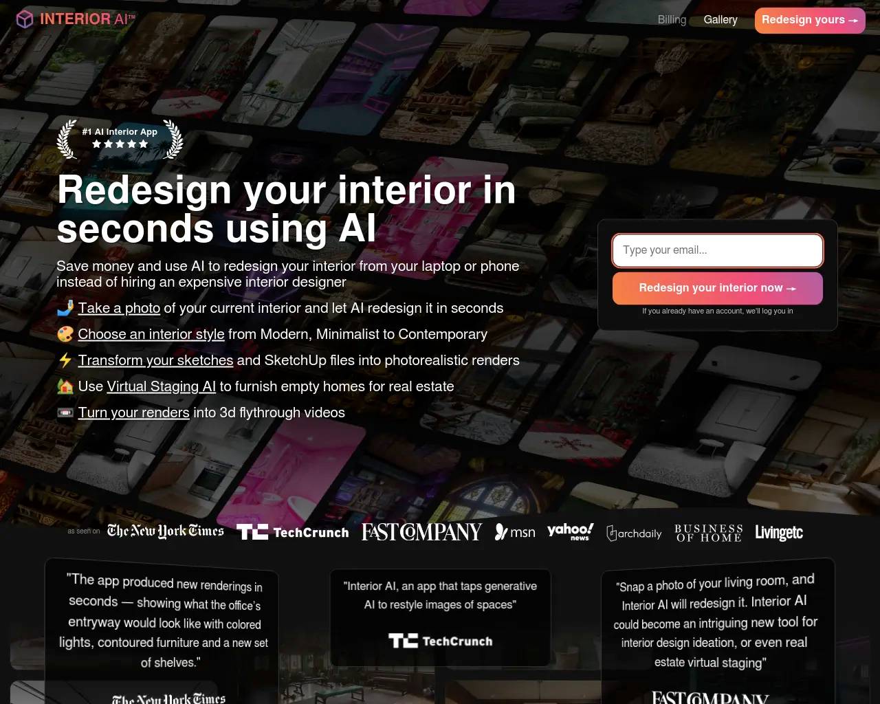 Interior AI screenshot