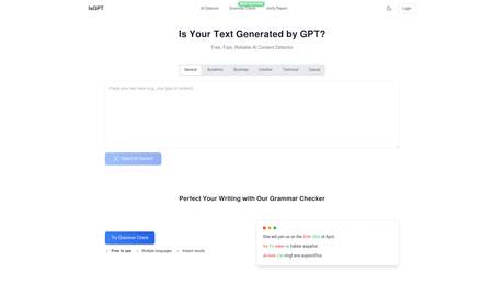 IsGPT screenshot