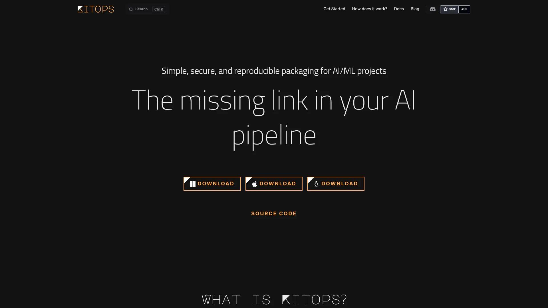KitOps screenshot