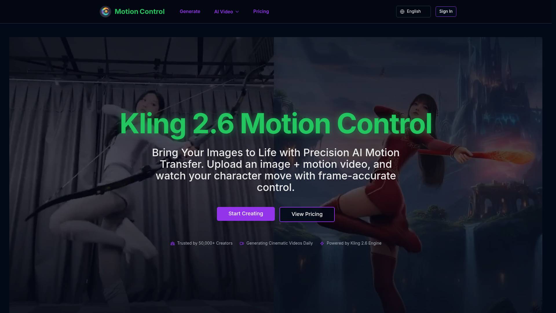 kling motion control