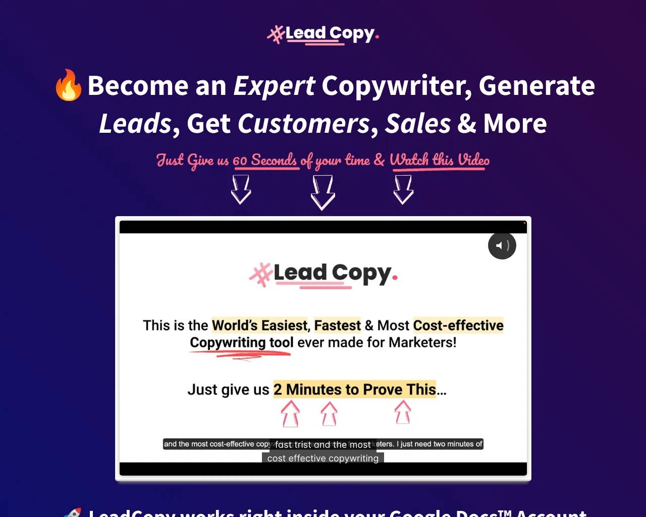 LeadCopy screenshot