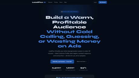 LeadFlux AI screenshot