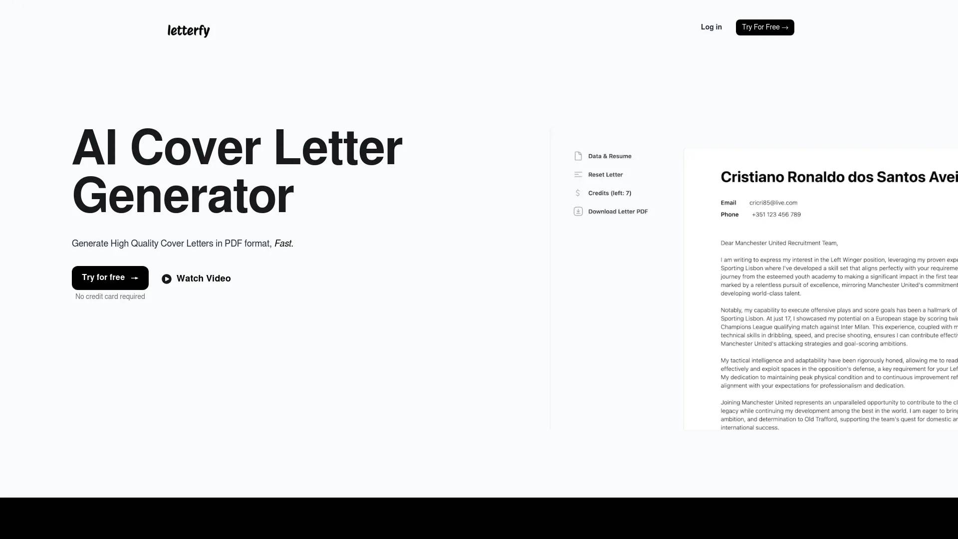 Letterfy