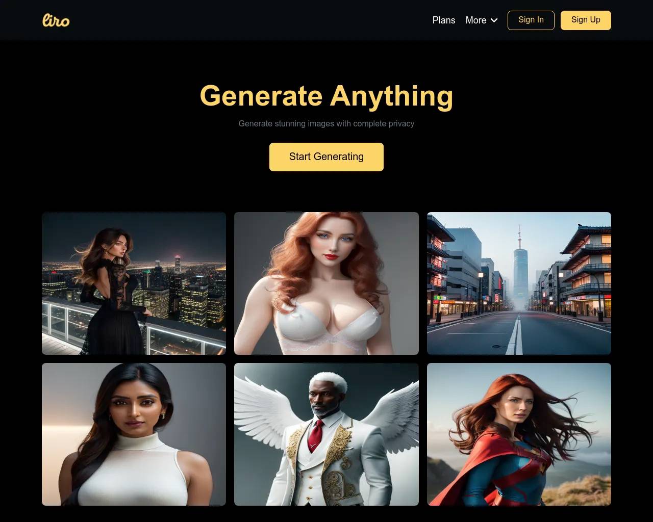 Liro AI screenshot