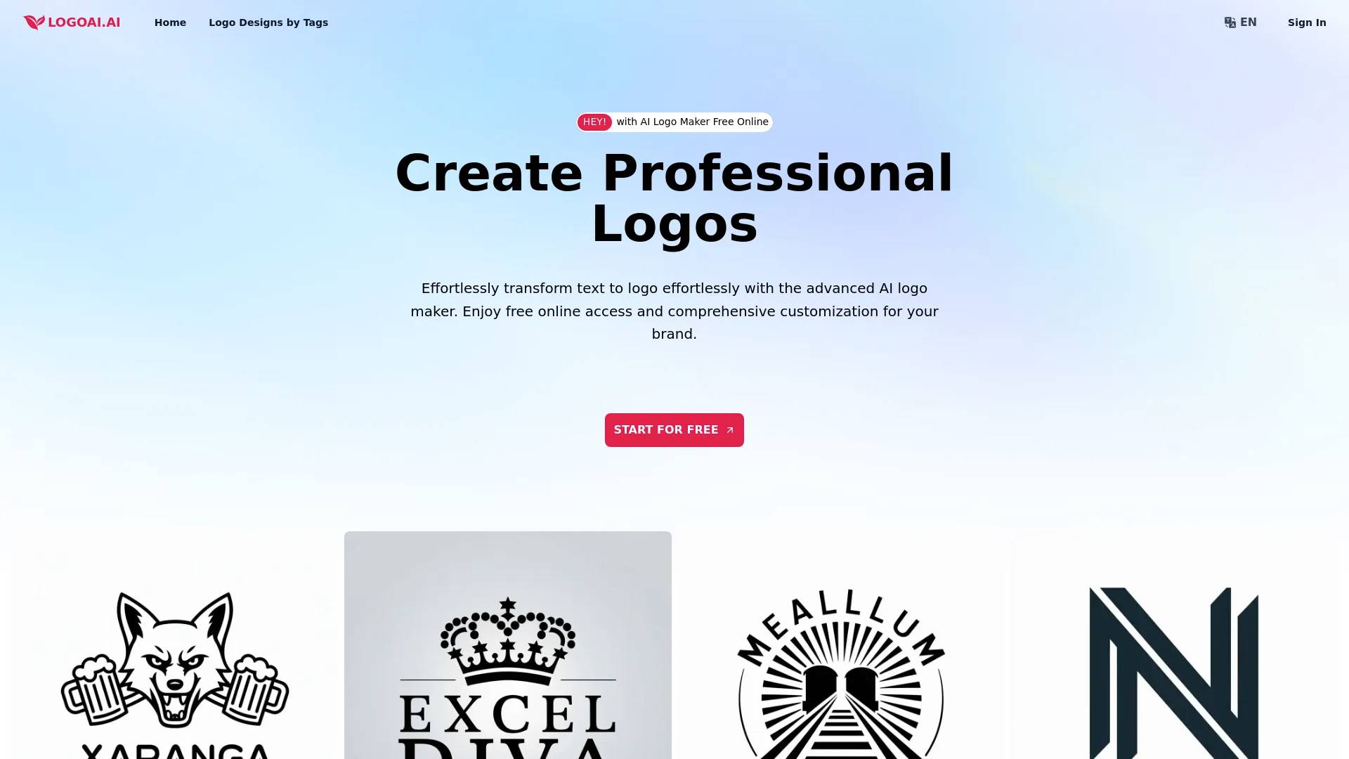 LogoAI.ai: AI Logo Maker Free Online