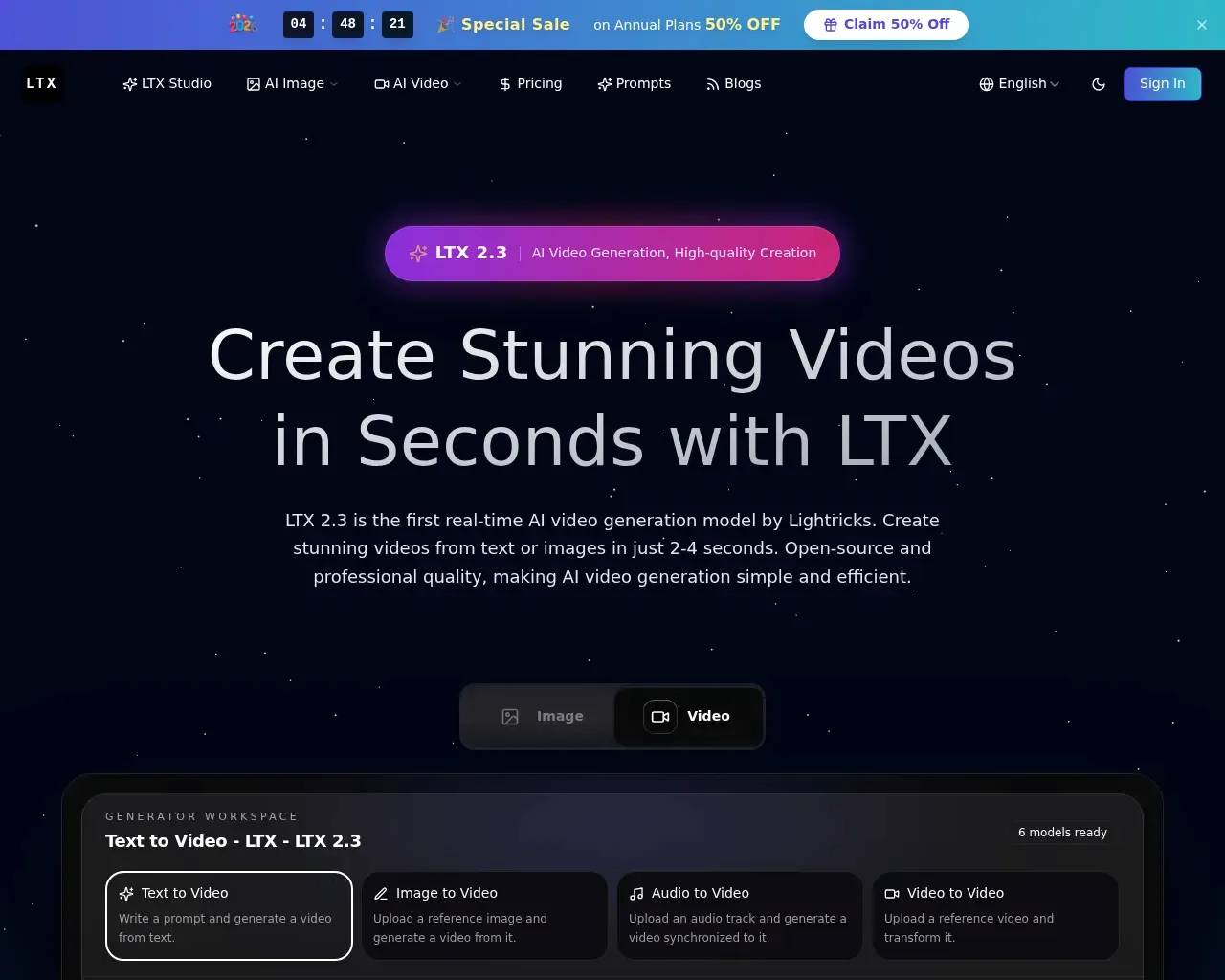 LTX screenshot
