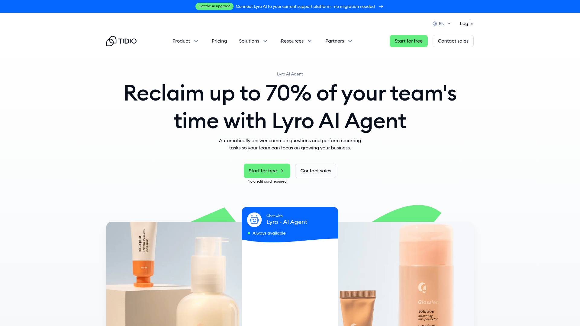 Lyro, the AI agent for customer service