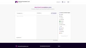 MachineTranslation.com screenshot
