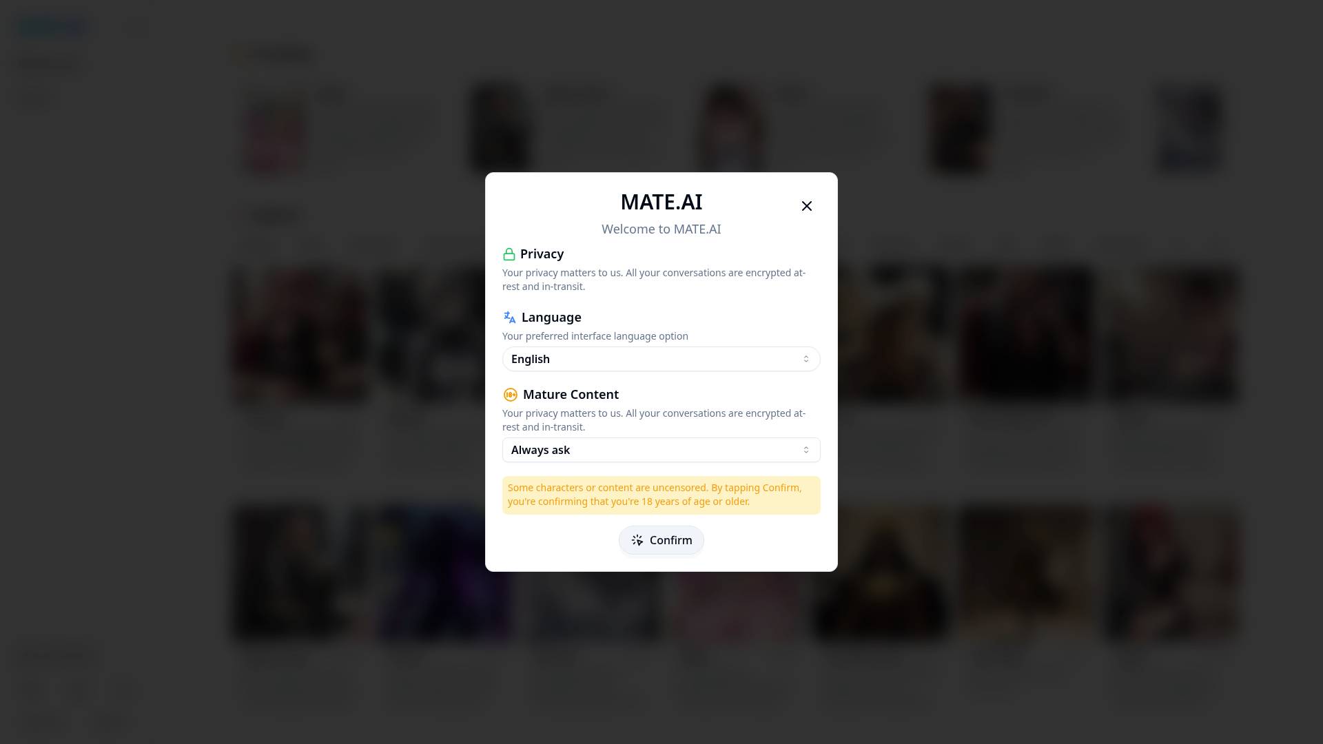 MATE.ai screenshot