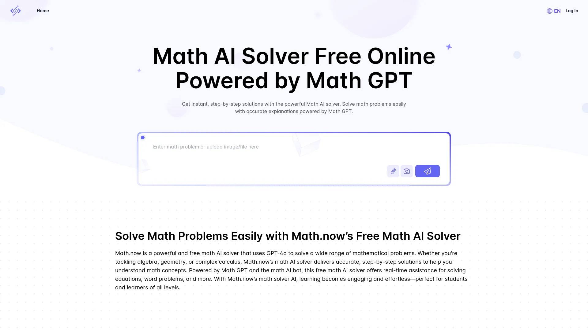 Math.now: Free Math AI Solver powered by math GPT screenshot
