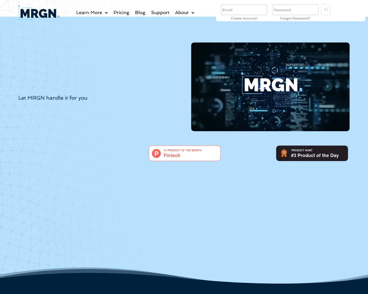 Mrgn screenshot