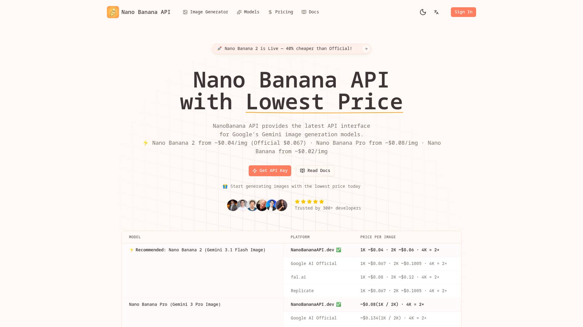 Nano Banana API