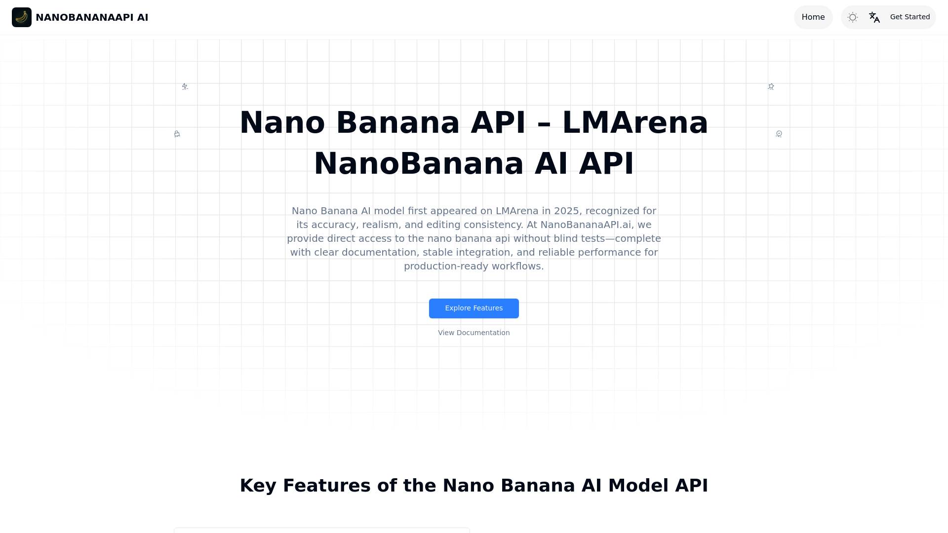 NanoBananaAPI.ai: Affordable Nano Banana API for AI Image Generation & Editing screenshot