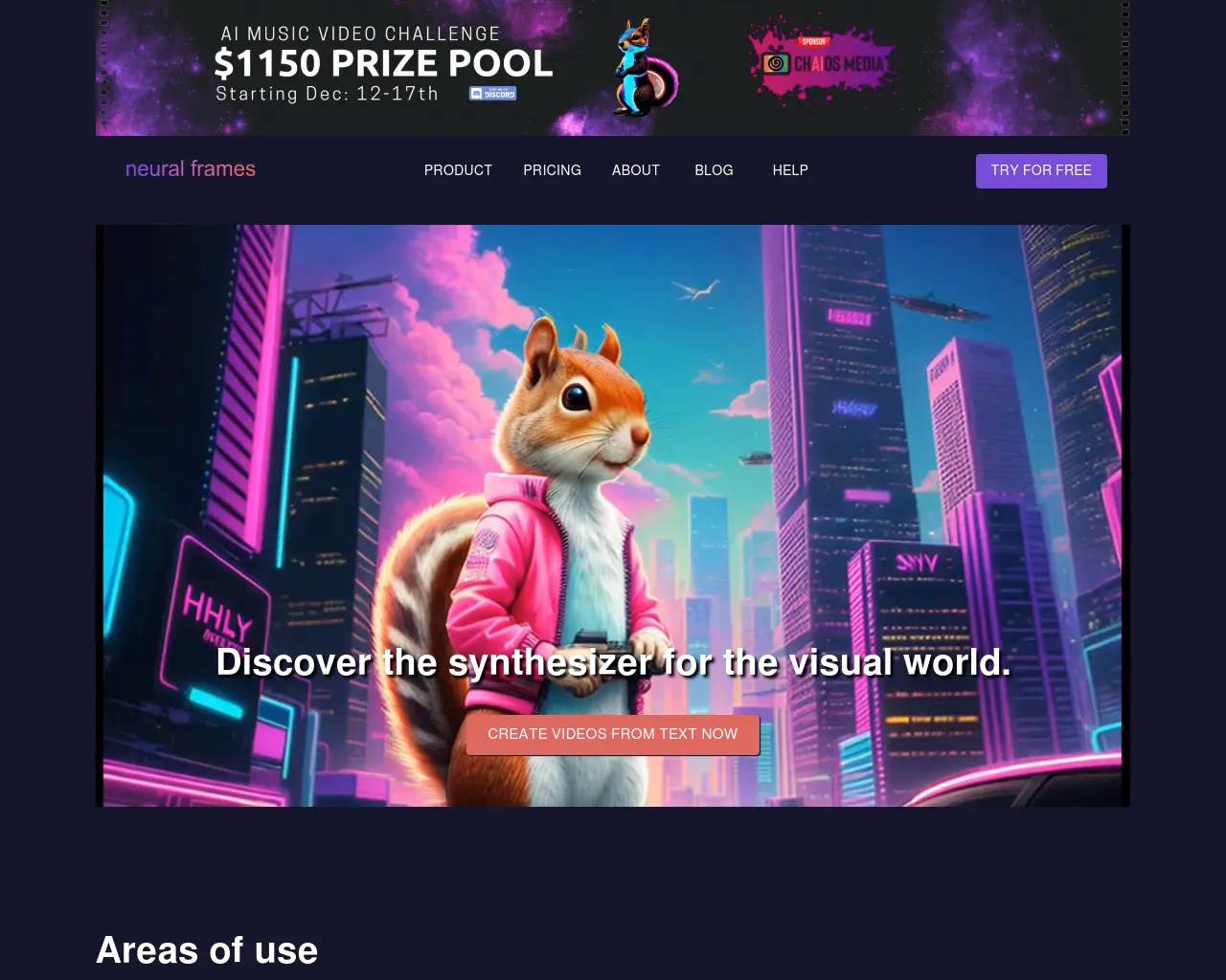 Neuralframes screenshot